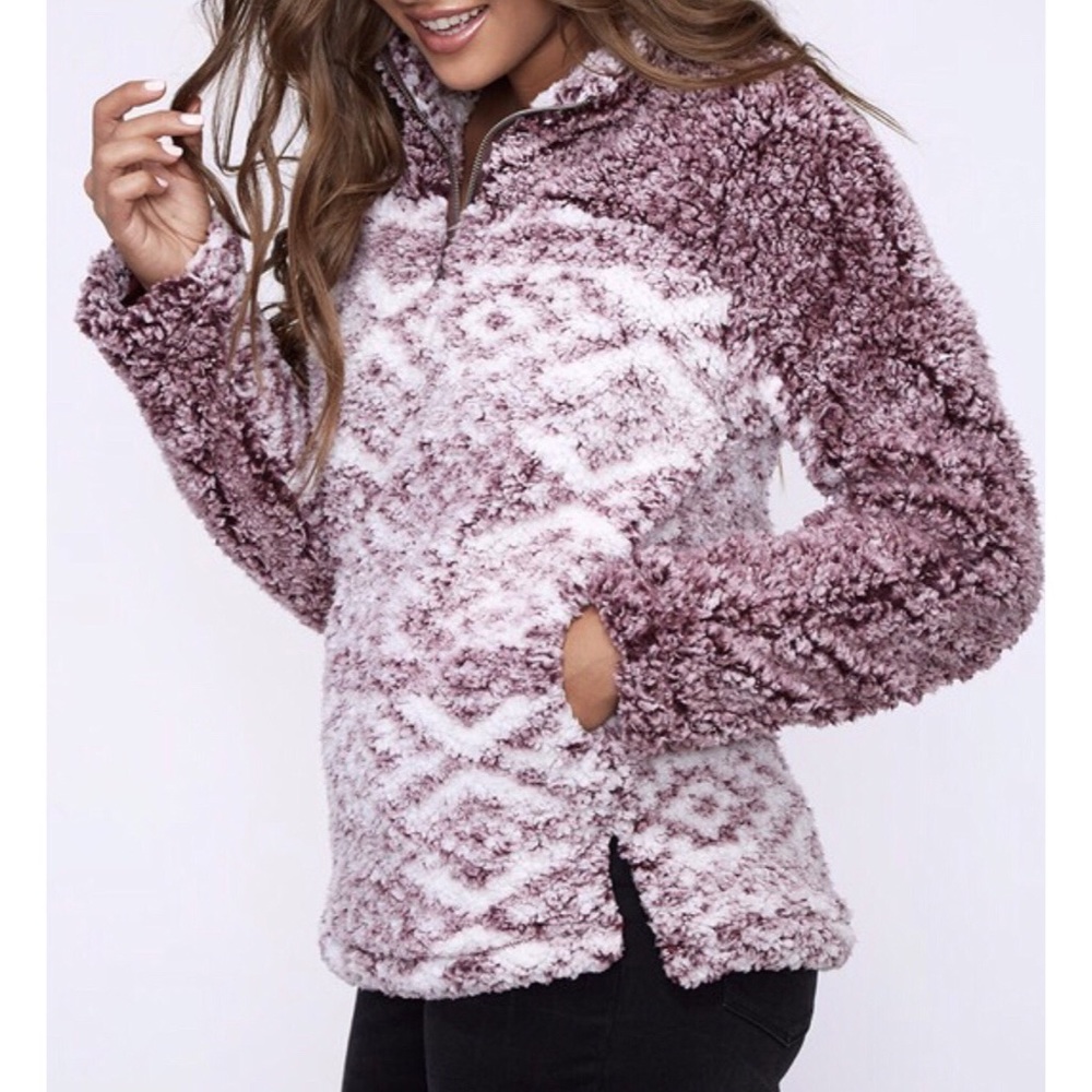 🚨Super Soft Aztec Print Sherpa - Picture 2 of 7